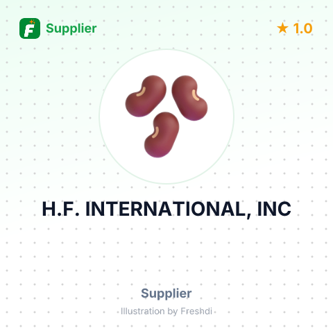 H.F. INTERNATIONAL, INC – summary card, no photo uploaded yet