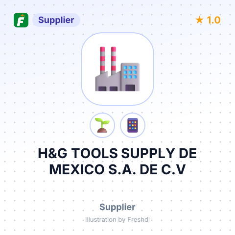 H&G TOOLS SUPPLY DE MEXICO S.A. DE C.V – summary card, no photo uploaded yet