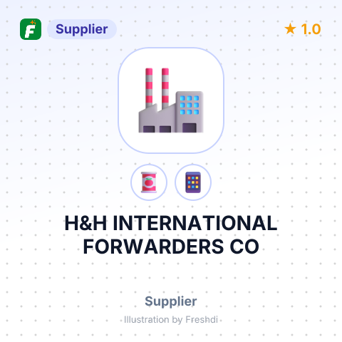 H&H INTERNATIONAL FORWARDERS CO – summary card, no photo uploaded yet