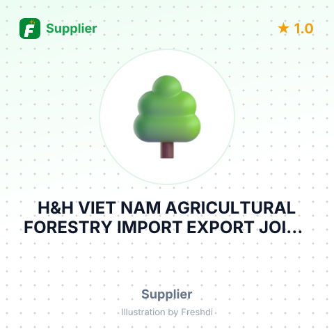H&H VIET NAM AGRICULTURAL FORESTRY IMPORT EXPORT JOINT STOCK COMPANY – summary card, no photo uploaded yet