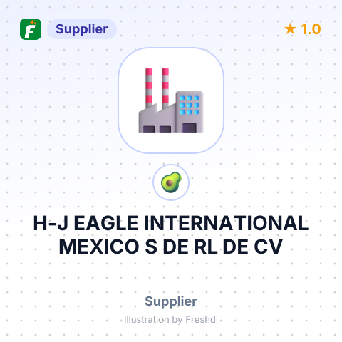 H-J EAGLE INTERNATIONAL MEXICO S DE RL DE CV – summary card, no photo uploaded yet