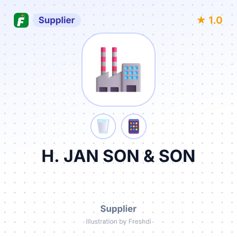 H. JAN SON & SON – summary card, no photo uploaded yet