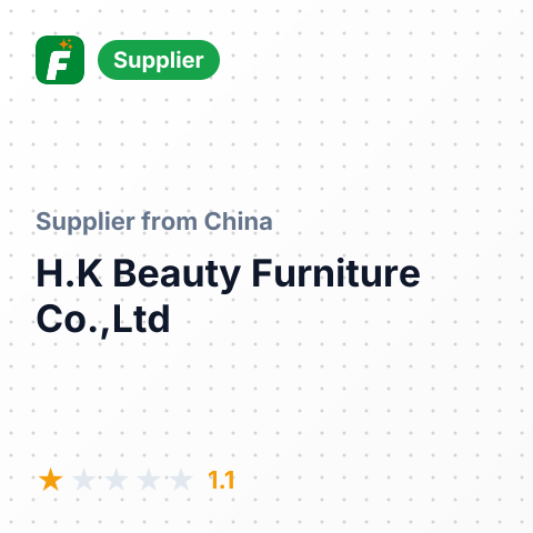 H.K Beauty Furniture Co.,Ltd – summary card, no photo uploaded yet