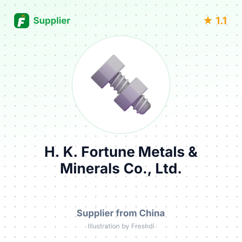 H. K. Fortune Metals & Minerals Co., Ltd. – summary card, no photo uploaded yet