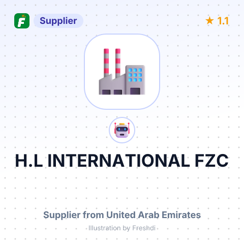 H.L INTERNATIONAL FZC – summary card, no photo uploaded yet