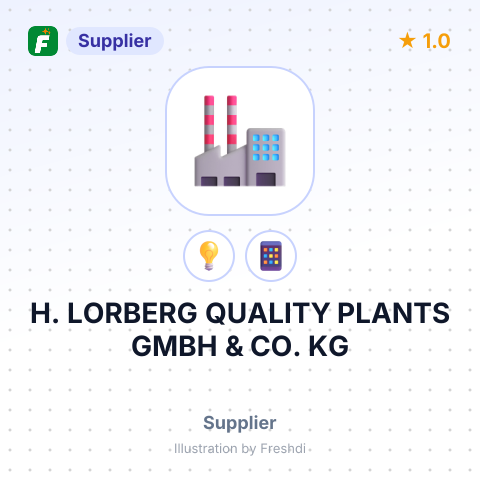 H. LORBERG QUALITY PLANTS GMBH & CO. KG – summary card, no photo uploaded yet