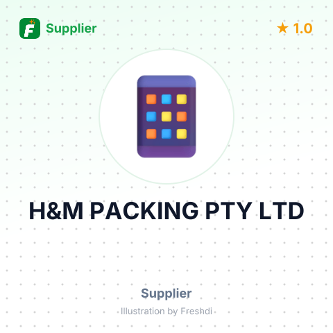 H&M PACKING PTY LTD – summary card, no photo uploaded yet