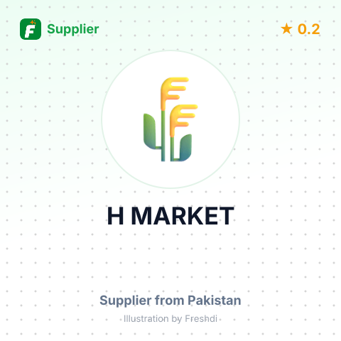 H MARKET  – summary card, no photo uploaded yet