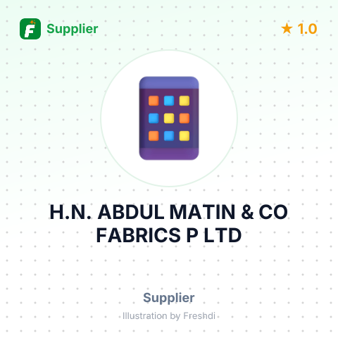 H.N. ABDUL MATIN & CO FABRICS P LTD – summary card, no photo uploaded yet