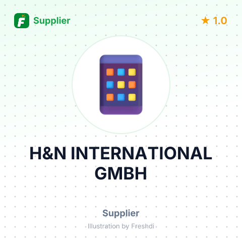 H&N INTERNATIONAL GMBH – summary card, no photo uploaded yet