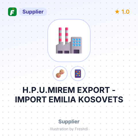 H.P.U.MIREM EXPORT - IMPORT EMILIA KOSOVETS – summary card, no photo uploaded yet