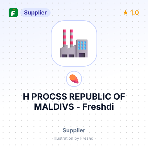 H PROCSS REPUBLIC OF MALDIVS – summary card, no photo uploaded yet
