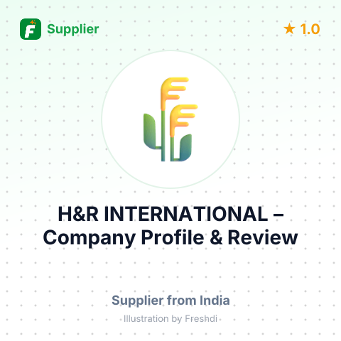 H&R INTERNATIONAL – summary card, no photo uploaded yet