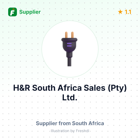 H&R South Africa Sales (Pty) Ltd. – summary card, no photo uploaded yet