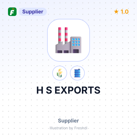 H S EXPORTS – summary card, no photo uploaded yet