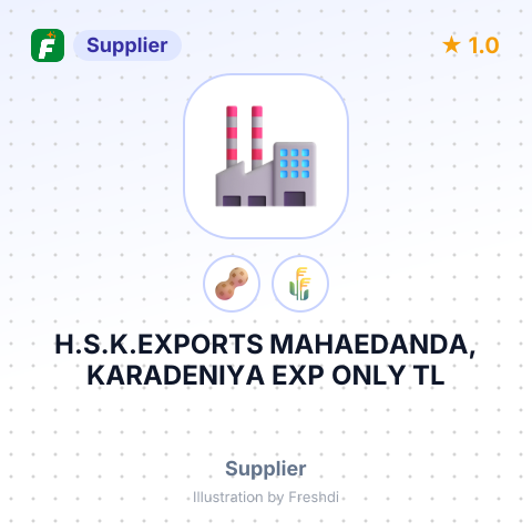H.S.K.EXPORTS MAHAEDANDA, KARADENIYA EXP ONLY TL – summary card, no photo uploaded yet