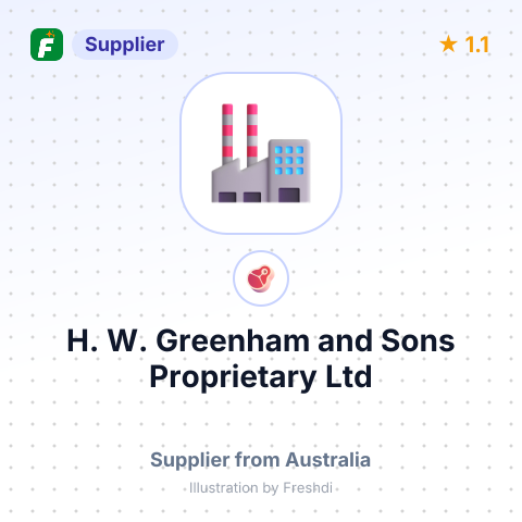 H. W. Greenham and Sons Proprietary Ltd – summary card, no photo uploaded yet