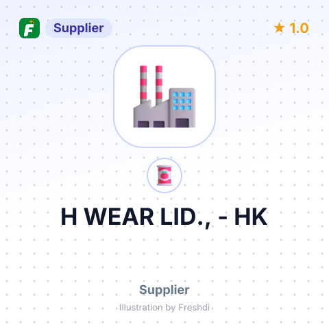 H WEAR LID., - HK – summary card, no photo uploaded yet
