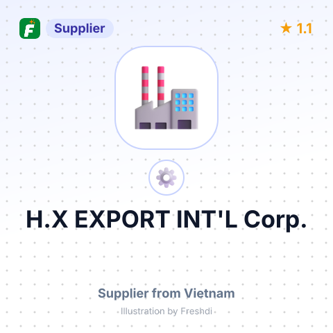 H.X EXPORT INT'L Corp. – summary card, no photo uploaded yet
