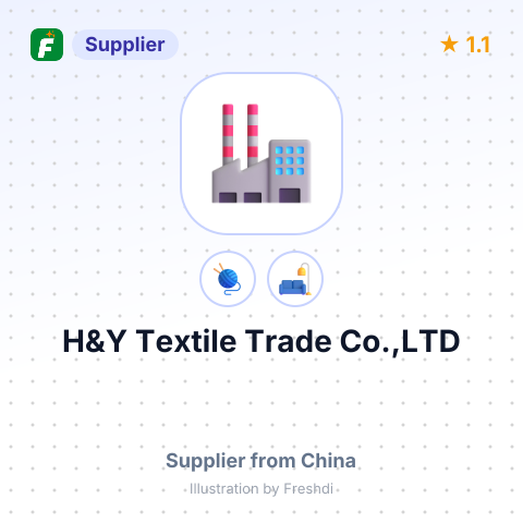 H&Y Textile Trade Co.,LTD – summary card, no photo uploaded yet