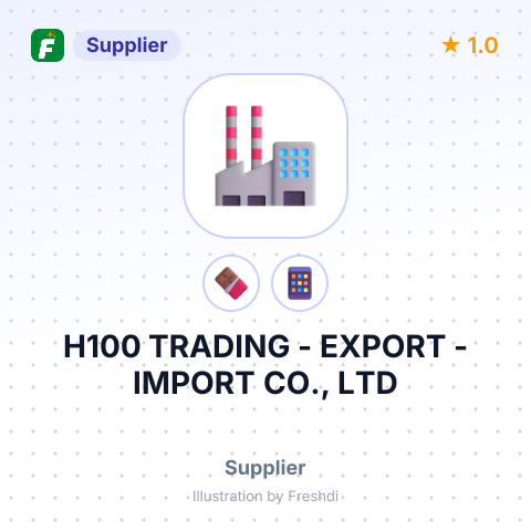 H100 TRADING - EXPORT - IMPORT CO., LTD – summary card, no photo uploaded yet