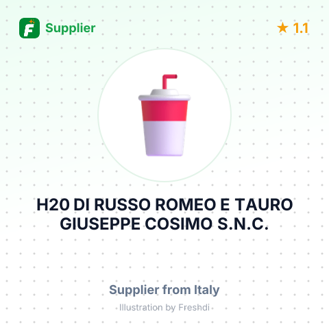 H20 DI RUSSO ROMEO E TAURO GIUSEPPE COSIMO S.N.C. – summary card, no photo uploaded yet