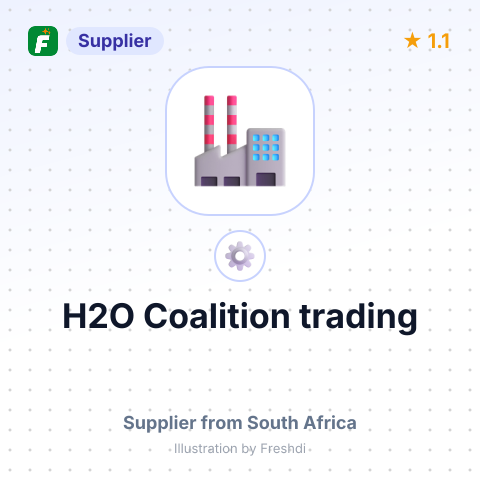 H2O Coalition trading – summary card, no photo uploaded yet