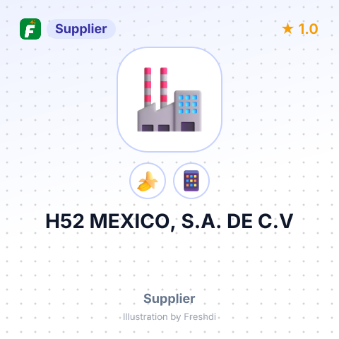 H52 MEXICO, S.A. DE C.V – summary card, no photo uploaded yet