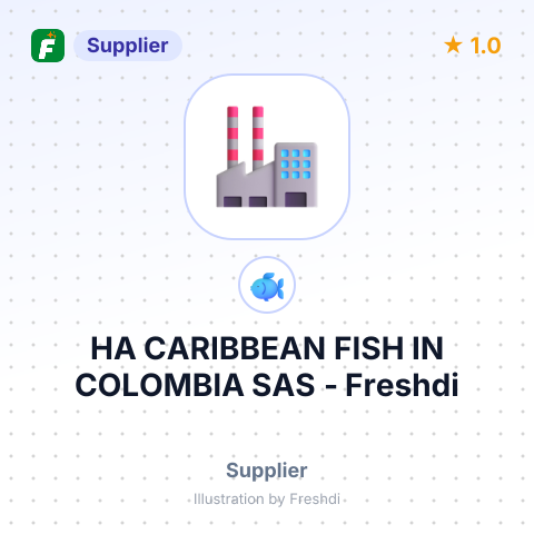 HA CARIBBEAN FISH IN COLOMBIA SAS – summary card, no photo uploaded yet