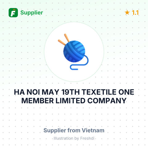 HA NOI MAY 19TH TEXETILE ONE MEMBER LIMITED COMPANY – summary card, no photo uploaded yet