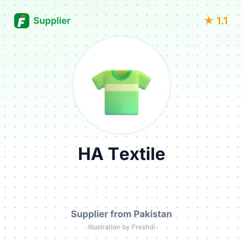 HA Textile – summary card, no photo uploaded yet