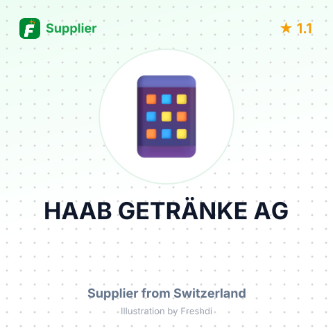 HAAB GETRÄNKE AG – summary card, no photo uploaded yet