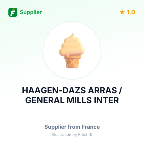 HAAGEN-DAZS ARRAS /  GENERAL MILLS INTER – summary card, no photo uploaded yet
