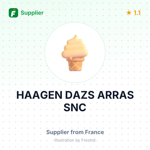 HAAGEN DAZS ARRAS SNC – summary card, no photo uploaded yet