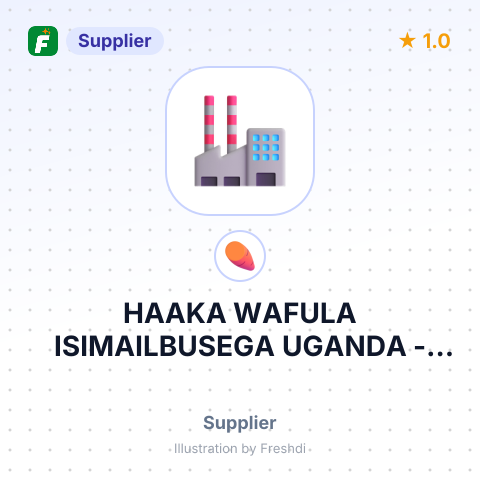 HAAKA WAFULA ISIMAILBUSEGA UGANDA – summary card, no photo uploaded yet