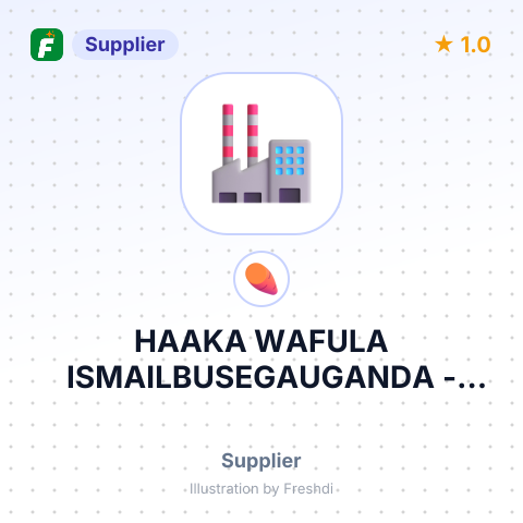 HAAKA WAFULA ISMAILBUSEGAUGANDA – summary card, no photo uploaded yet