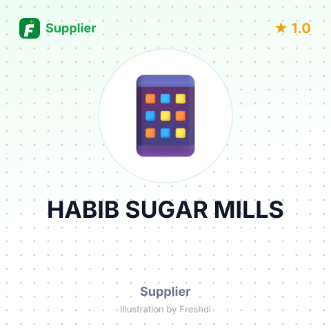 HABIB SUGAR MILLS – summary card, no photo uploaded yet