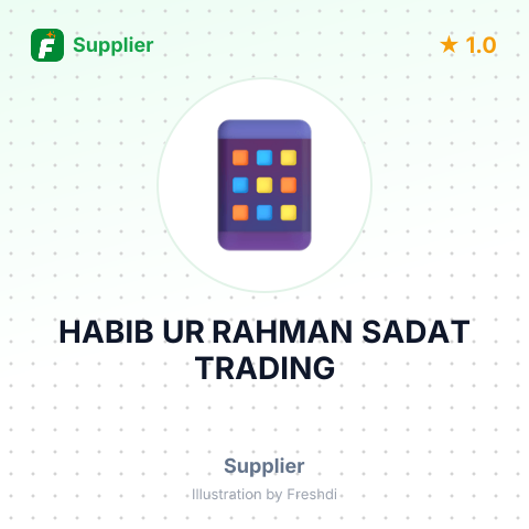 HABIB UR RAHMAN SADAT TRADING – summary card, no photo uploaded yet