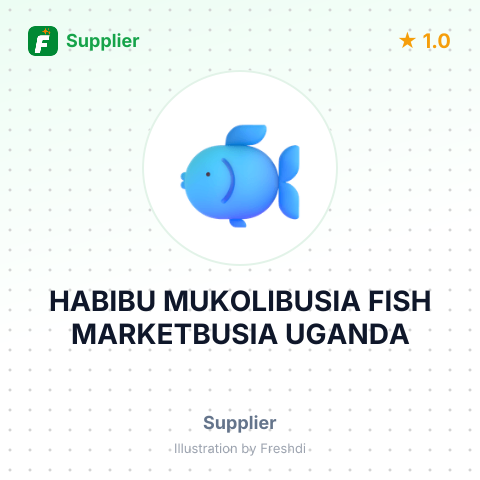 HABIBU MUKOLIBUSIA FISH MARKETBUSIA UGANDA – summary card, no photo uploaded yet