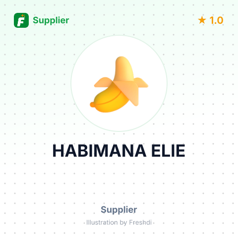 HABIMANA ELIE – summary card, no photo uploaded yet