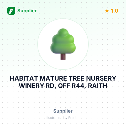 HABITAT MATURE TREE NURSERY WINERY RD, OFF R44, RAITH – summary card, no photo uploaded yet