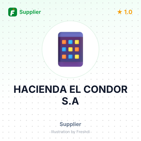 HACIENDA EL CONDOR S.A – summary card, no photo uploaded yet