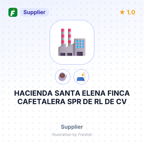 HACIENDA SANTA ELENA FINCA CAFETALERA SPR DE RL DE CV – summary card, no photo uploaded yet