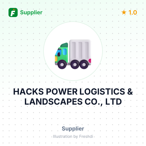 HACKS POWER LOGISTICS & LANDSCAPES CO., LTD – summary card, no photo uploaded yet