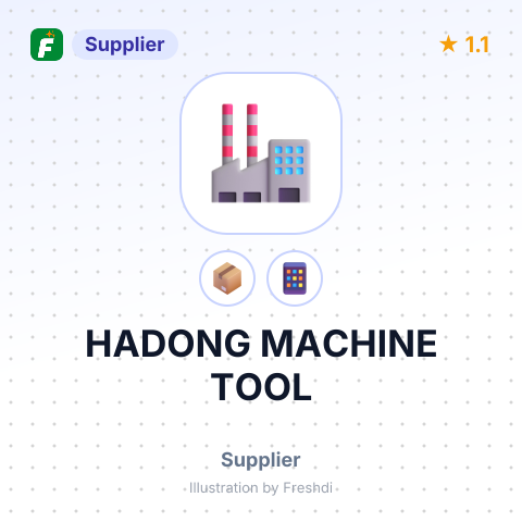 HADONG MACHINE TOOL – summary card, no photo uploaded yet