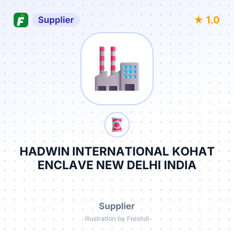 HADWIN INTERNATIONAL KOHAT ENCLAVE NEW DELHI INDIA – summary card, no photo uploaded yet