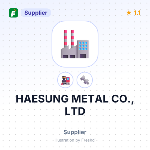 HAESUNG METAL CO., LTD – summary card, no photo uploaded yet
