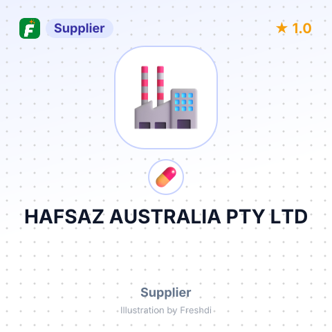 HAFSAZ AUSTRALIA PTY LTD – summary card, no photo uploaded yet