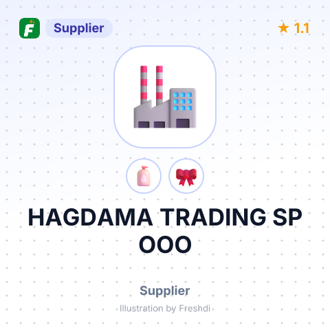HAGDAMA TRADING SP OOO – summary card, no photo uploaded yet