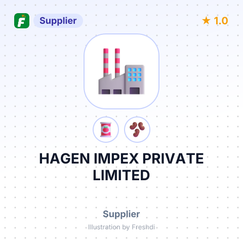 HAGEN IMPEX PRIVATE LIMITED – summary card, no photo uploaded yet